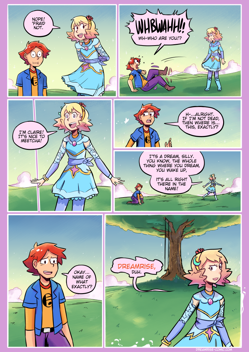 Hey that's the name of the comic!